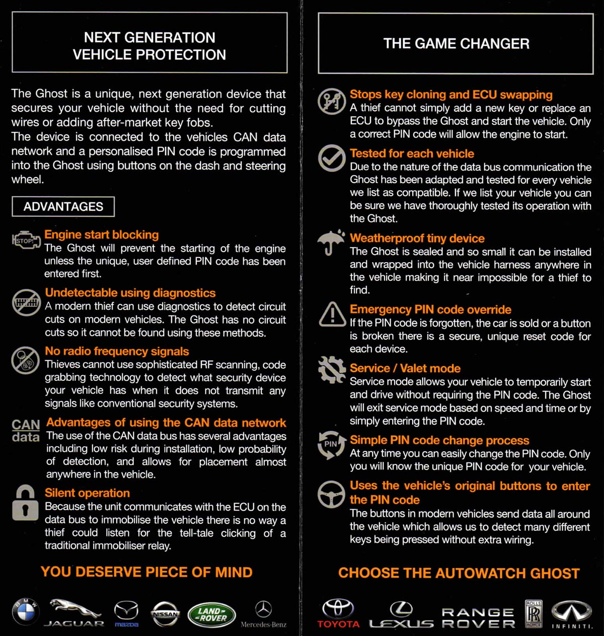 Volkswagen Automotive Group Specialists in Cannock. Ghost Vehicle Protection.